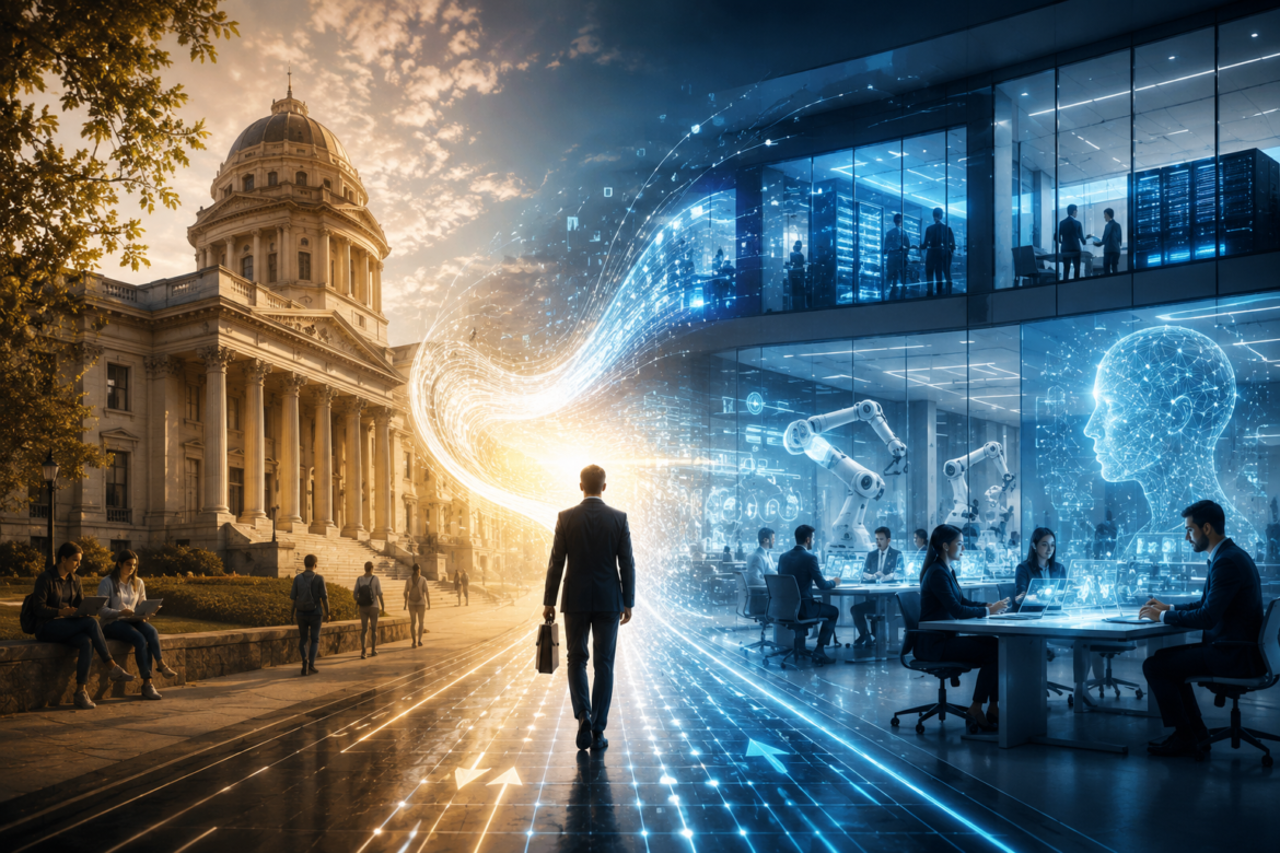 Institutional Transformation in the Age of AI The FALCON Model for Adaptive, Intelligent and Resilient Institutions