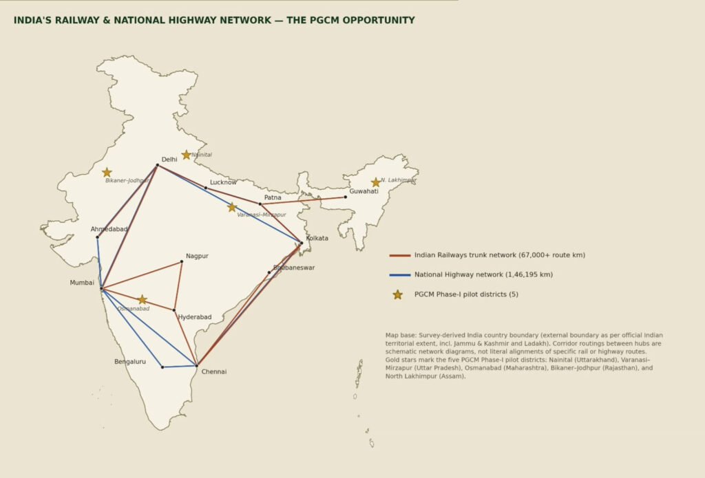 The Trillion-Rupee Opportunity Growing Along India’s Railways & National Highways
